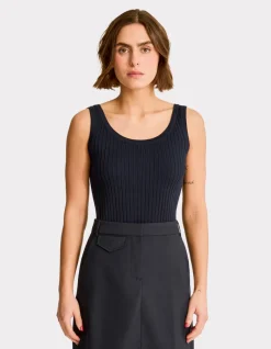 Celio Débardeur en maille côtelée -^Femme Pulls
