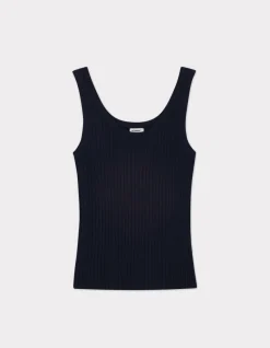 Celio Débardeur en maille côtelée -^Femme Pulls