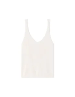 Celio Débardeur en maille fine - écru^Femme Pulls|T-Shirts & Tops