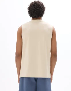 Celio Débardeur regular uni - beige^Homme Débardeurs|T-Shirts