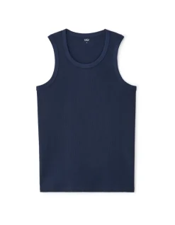 Celio Débardeur slim - marine^Homme T-Shirts|Débardeurs