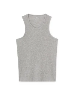 Celio Débardeur slim coton côtelé stretch -^Homme T-Shirts|Débardeurs