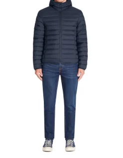 Celio Doudoune light à capuche - marine^Homme Doudounes|Manteaux
