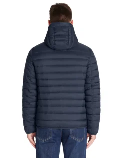 Celio Doudoune light à capuche - marine^Homme Doudounes|Manteaux
