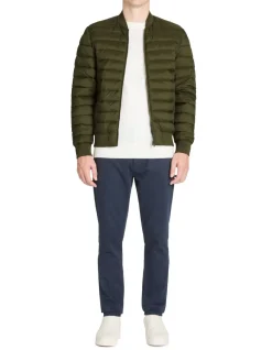 Celio Doudoune light col bomber - kaki^Homme Doudounes