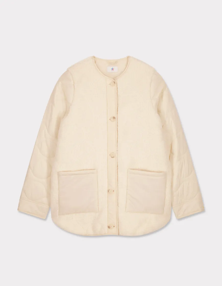 Celio Doudoune light col rond - beige^Femme Doudounes|Manteaux