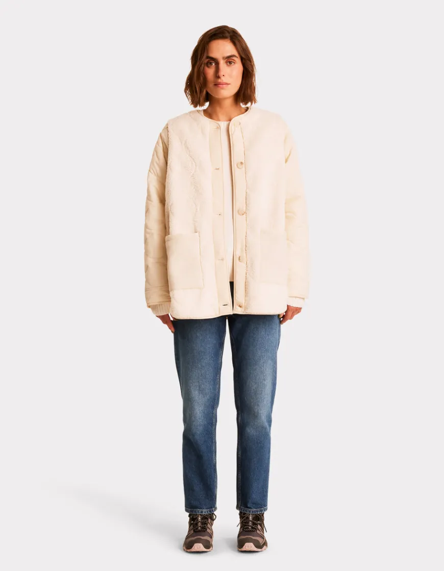 Celio Doudoune light col rond - beige^Femme Doudounes|Manteaux