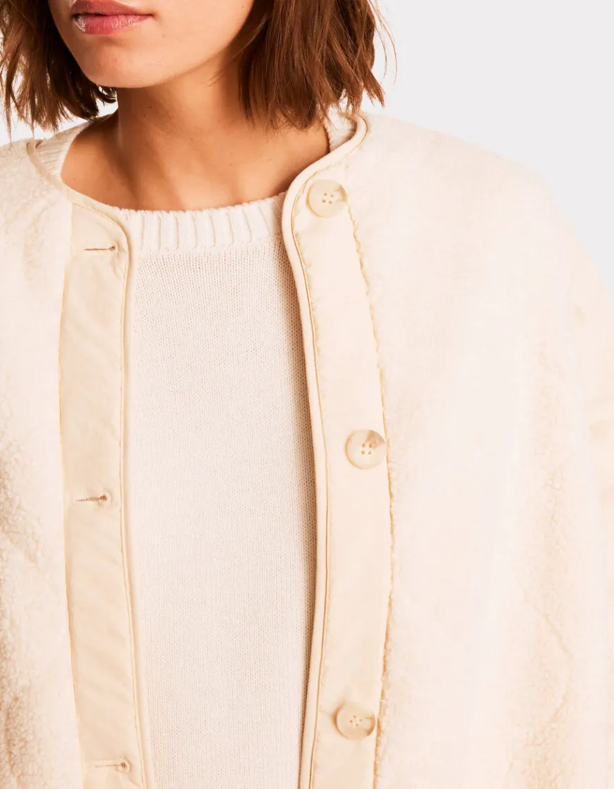 Celio Doudoune light col rond - beige^Femme Doudounes|Manteaux