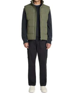 Celio Doudoune sans manches col montant - vert^Homme Doudounes