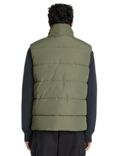 Celio Doudoune sans manches col montant - vert^Homme Doudounes