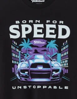 Celio Fast & Furious - T-shirt^Homme Collabs|T-Shirts