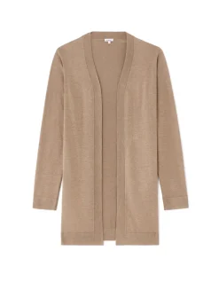 Celio Gilet à manches longues - marron^Femme Gilets & Cardigans|Pulls