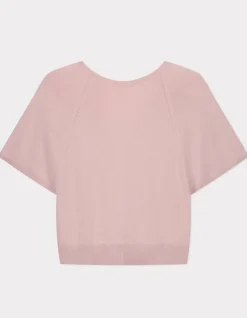 Celio Gilet ample en maille fine - rose grisé^Femme Gilets & Cardigans|Pulls