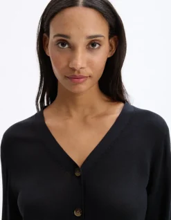 Celio Gilet boutonné en maille fine -^Femme Les Essentiels Aux Meilleurs Prix|Gilets & Cardigans