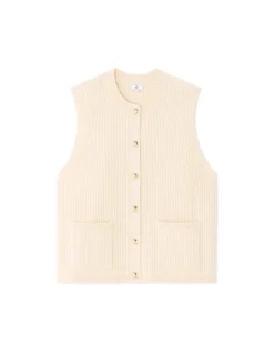 Celio Gilet boutonné sans manches -^Femme Gilets & Cardigans