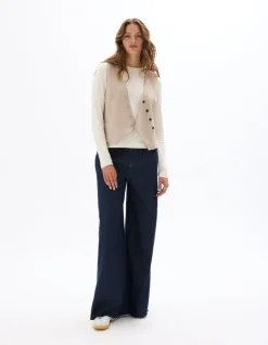 Celio Gilet de costume sans manches - beige^Femme Les Tailleurs|Gilets & Cardigans