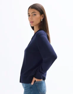 Celio Gilet fluide en viscose ECOVERO™ -^Femme Gilets & Cardigans|Pulls