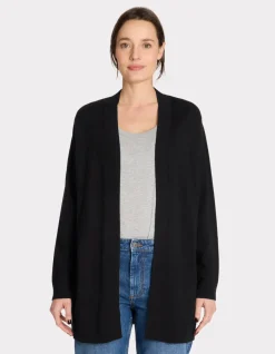 Celio Gilet long en maille fine -^Femme Les Essentiels Aux Meilleurs Prix|Pulls