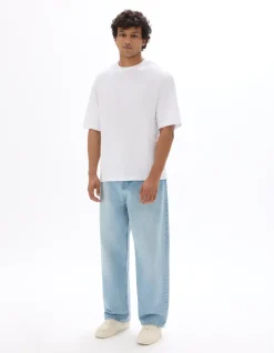 Celio Jean baggy 100% coton- bleu délavé^Homme Jeans