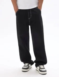 Celio Jean baggy 100% coton-^Homme Jeans
