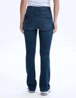 Celio Jean bootcut taille haute - bleu^Femme Les Essentiels Aux Meilleurs Prix|Jeans