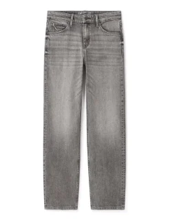 Celio Jean C.75 loose coton stretch 3 longueurs - gris^Homme Jeans Loose|Jeans 3 Longueurs