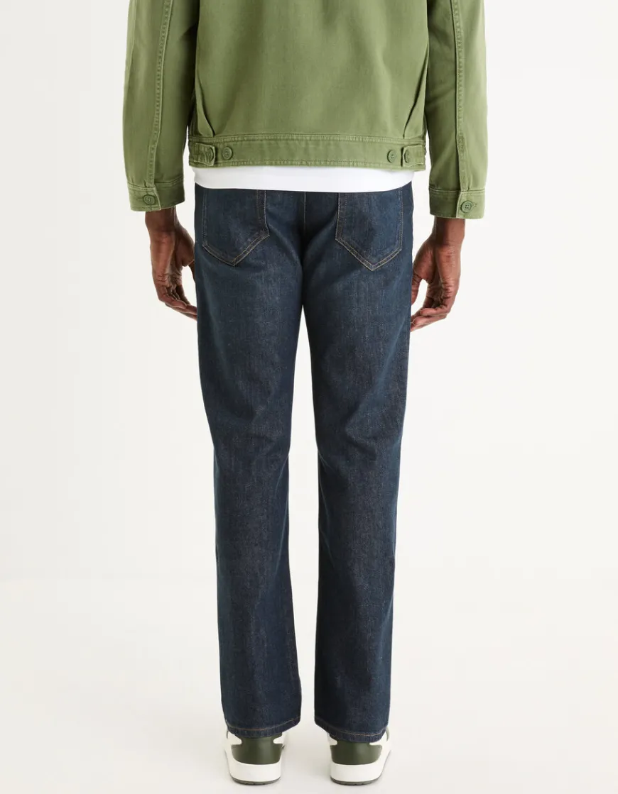 Celio Jean C.5 regular coton stretch 3 longueurs - bleu foncé^Homme Jeans 3 Longueurs|Jeans
