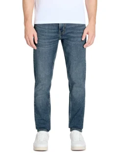 Celio Jean C.25 slim coton stretch 3 longueurs - bleu^Homme C.25 / Jeans Slim|Jeans 3 Longueurs