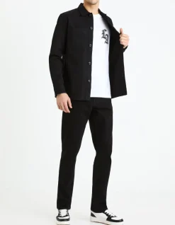 Celio Jean C.15 straight coton stretch 3 longueurs -^Homme C.15 / Jeans Straight|Jeans 3 Longueurs