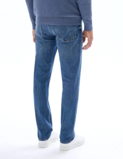 Celio Jean C.15 straight coton stretch 3 longueurs - Bleu^Homme C.15 / Jeans Straight|Jeans 3 Longueurs