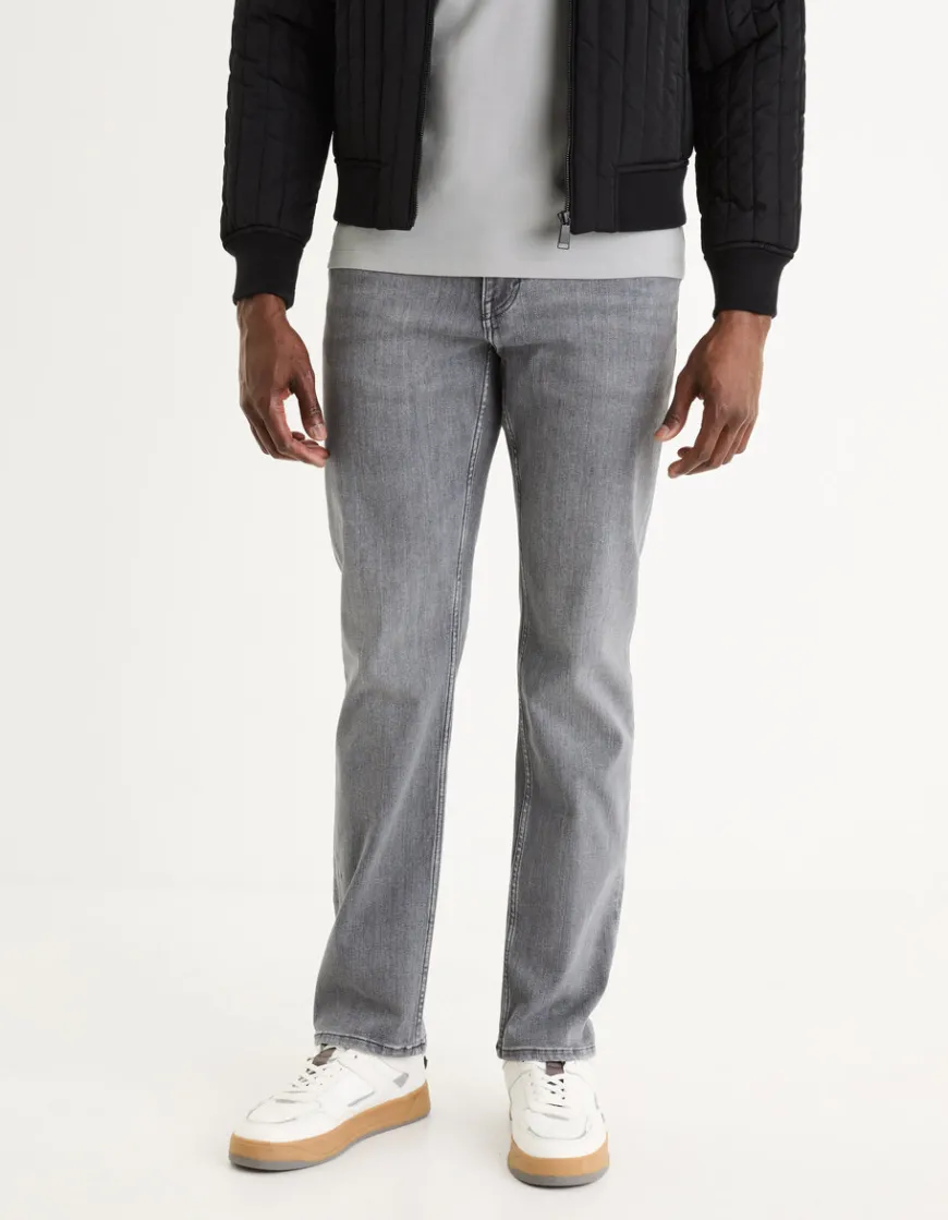 Celio Jean C.15 straight coton stretch 3 longueurs -^Homme C.15 / Jeans Straight|Jeans 3 Longueurs