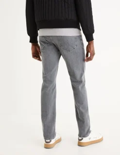 Celio Jean C.15 straight coton stretch 3 longueurs -^Homme C.15 / Jeans Straight|Jeans 3 Longueurs