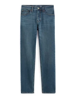 Celio Jean C.15 straight stretch maille 3 longueur - bleu^Homme C.15 / Jeans Straight|Jeans 3 Longueurs