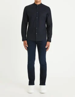 Celio Jean C.15 straight stretch maille 3 longueur - marine^Homme C.15 / Jeans Straight|Jeans 3 Longueurs