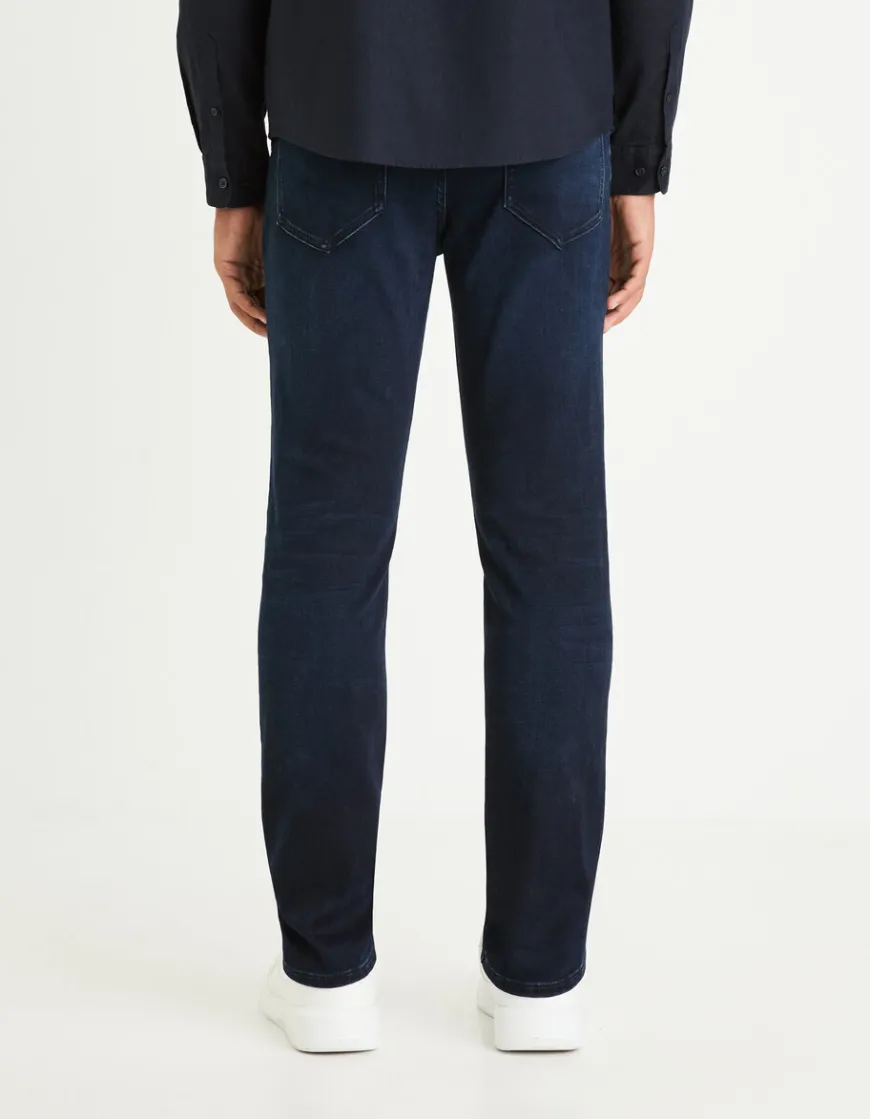 Celio Jean C.15 straight stretch maille 3 longueur - marine^Homme C.15 / Jeans Straight|Jeans 3 Longueurs