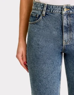 Celio Jean droit 7/8è - bleu^Femme Jeans