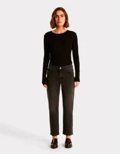 Celio Jean droit confort - gris^Femme Jeans