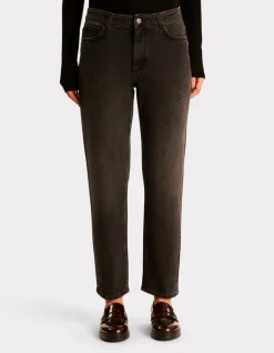 Celio Jean droit confort - gris^Femme Jeans