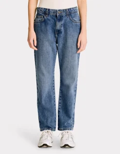 Celio Jean droit taille normale - bleu foncé^Femme Jeans