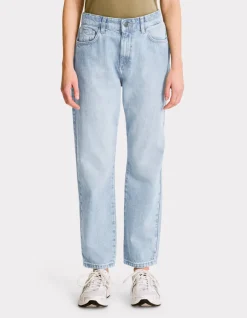 Celio Jean droit taille normale - bleu délavé^Femme Jeans