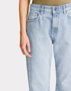 Celio Jean droit taille normale - bleu délavé^Femme Jeans