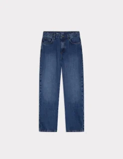 Celio Jean droit taille normale - bleu^Femme Jeans