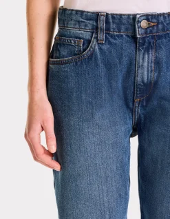 Celio Jean droit taille normale - bleu^Femme Jeans