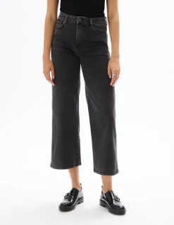 Celio Jean large longeur cheville - gris^Femme Les Essentiels Aux Meilleurs Prix|Jeans