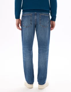 Celio Jean loose 100% coton - bleu^Homme Jeans Loose|Jeans
