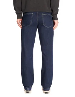 Celio Jean loose 100% coton - bleu foncé^Homme Jeans Loose|Jeans