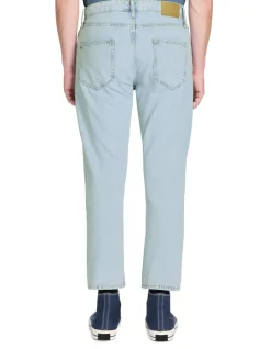 Celio Jean relax 100% coton - bleu clair^Homme Jeans