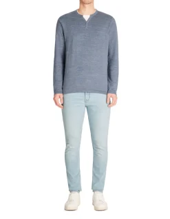 Celio Jean skinny coton stretch - bleu clair^Homme Jeans Skinny|Jeans