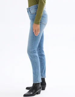 Celio Jean slim - bleu délavé^Femme Les Essentiels Aux Meilleurs Prix|Jeans