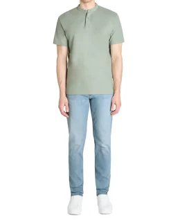 Celio Jean slim coton stretch - bleu clair^Homme C.25 / Jeans Slim|Jeans